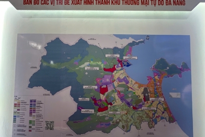 THUYẾT MINH BẢN ĐỒ CÁC VỊ TRÍ ĐỀ XUẤT HÌNH THÀNH KHU THƯƠNG MẠI TỰ DO ĐÀ NẴNG