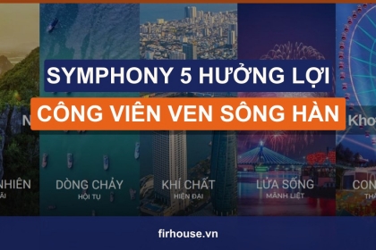 Sun Symphony Residence 5 hưởng lợi khi Đà Nẵng có thêm công viên 10.214m² ven sông Hàn