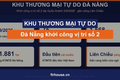 Đà Nẵng khởi công Khu thương mại tự do (vị trí số 2) dịp Quốc khánh 2/9/2026