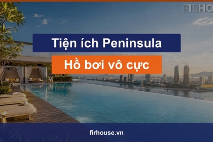 Tiện ích Peninsula Đà Nẵng: hồ bơi vô cực, sky lounge và view pháo hoa