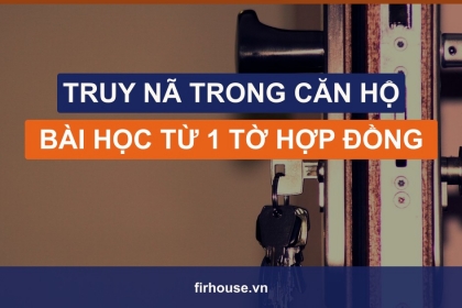 Hai người bị truy nã quốc tế trong căn hộ cho thuê: bài học hợp đồng cho chủ nhà