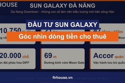 Có nên đầu tư căn hộ Sun Galaxy Đà Nẵng? Góc nhìn dòng tiền cho thuê