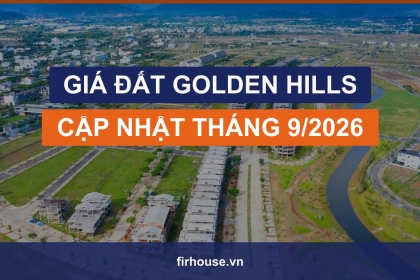 Giá đất Golden Hills City 2026: lô 125 m² bao nhiêu tiền sau tin tái khởi động?