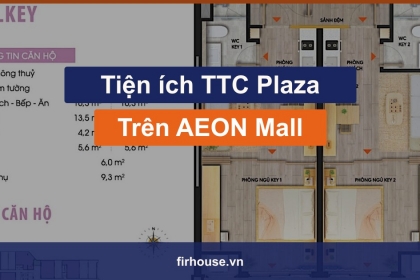 Tiện ích TTC Plaza Đà Nẵng: sống ngay trên trung tâm thương mại AEON Mall