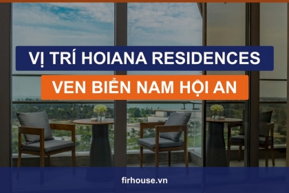 Vị trí Hoiana Residences: ven biển Nam Hội An, trong tổ hợp nghỉ dưỡng Hoiana