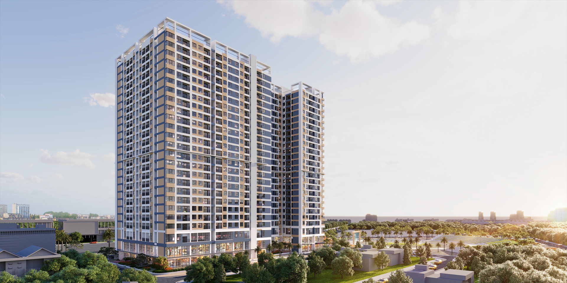 Phối cảnh căn hộ FPT Plaza3 