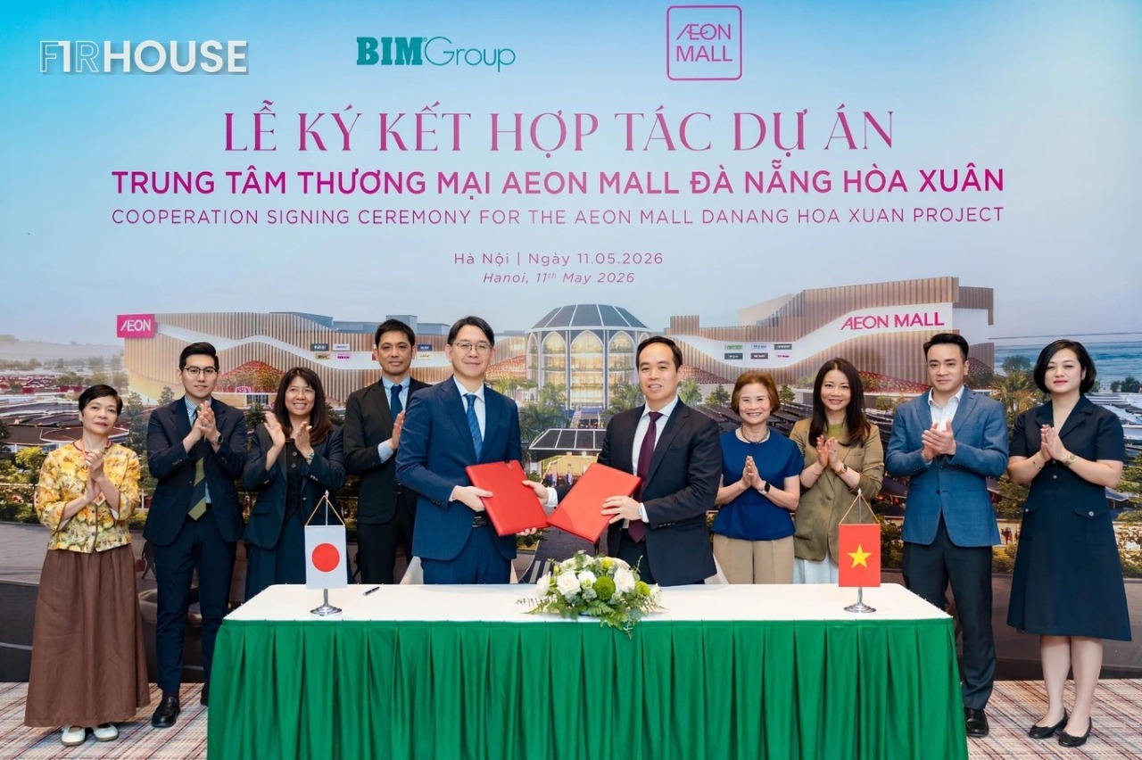 Lễ ký kết hợp tác phát triển dự án AEON Mall Đà Nẵng Hòa Xuân giữa BIM Group và AEONMALL Việt Nam