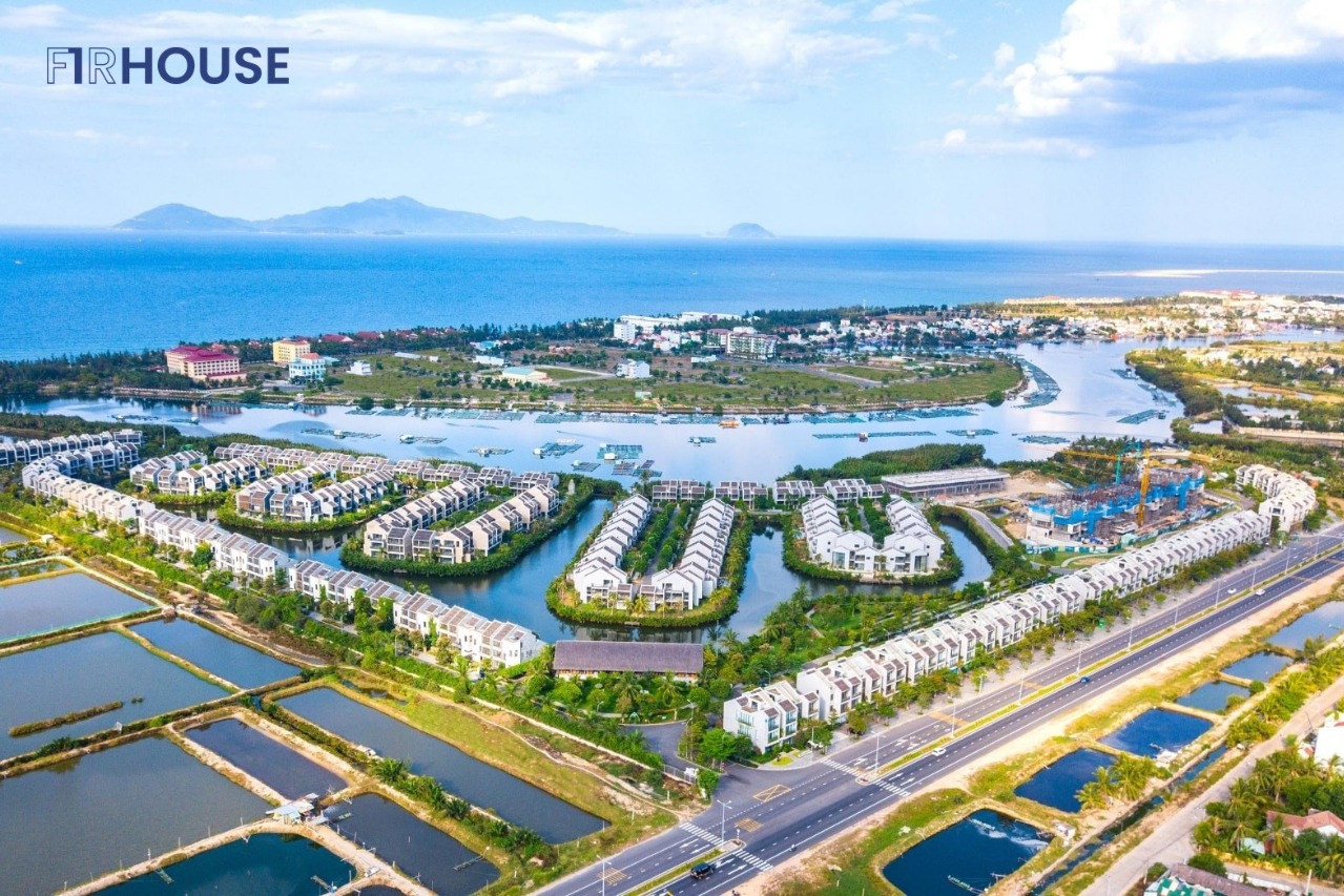 Toàn cảnh dự án Casamia Blanca Hội An nhìn từ trên cao