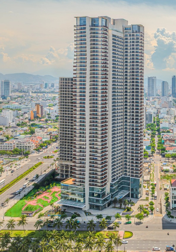 Hình ảnh thực tế tòa đã hoàn thiện