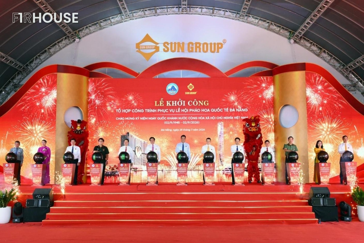 Lễ khởi công Sun Galaxy Complex do Sun Group tổ chức ngày 25/7/2026 tại Đà Nẵng.